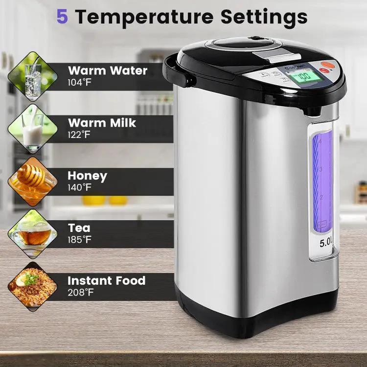 Electric LCD Water Boiler and Warmer by DirectDeals