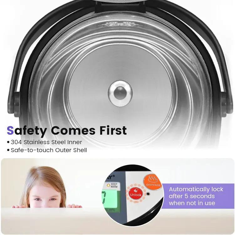 Electric LCD Water Boiler and Warmer by DirectDeals