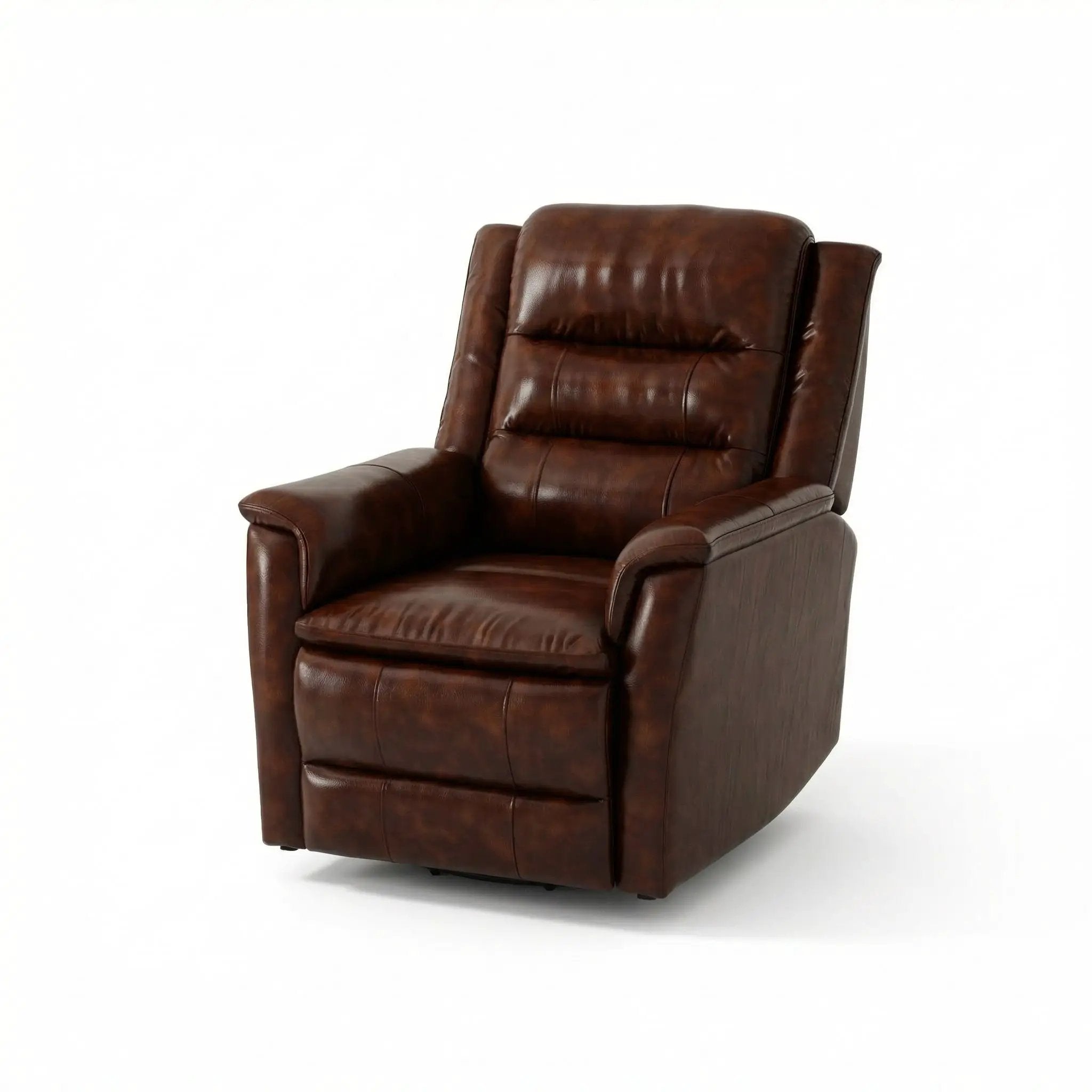 Swivel Recliner With Manual Adjustable Footrest by HouseOfZazla