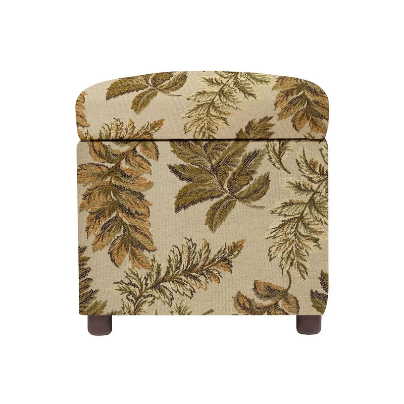 Jacob 18" Storage Cube Ottoman by HouseOfZazla