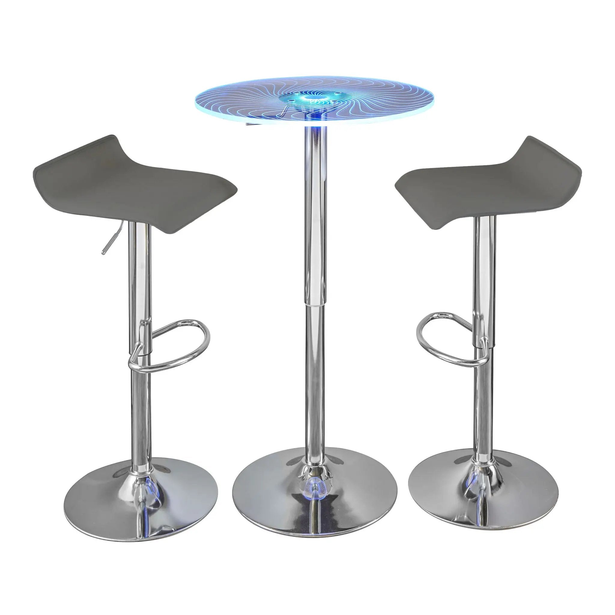 Spyra Ale - 3 Piece Contemporary Adjustable Bar With Up Set by HouseOfZazla