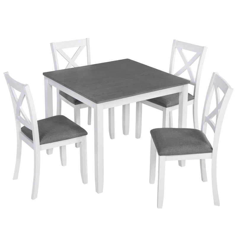 Modern Dining Table Set With Chairs For Kitchen by Unique Piece Furniture
