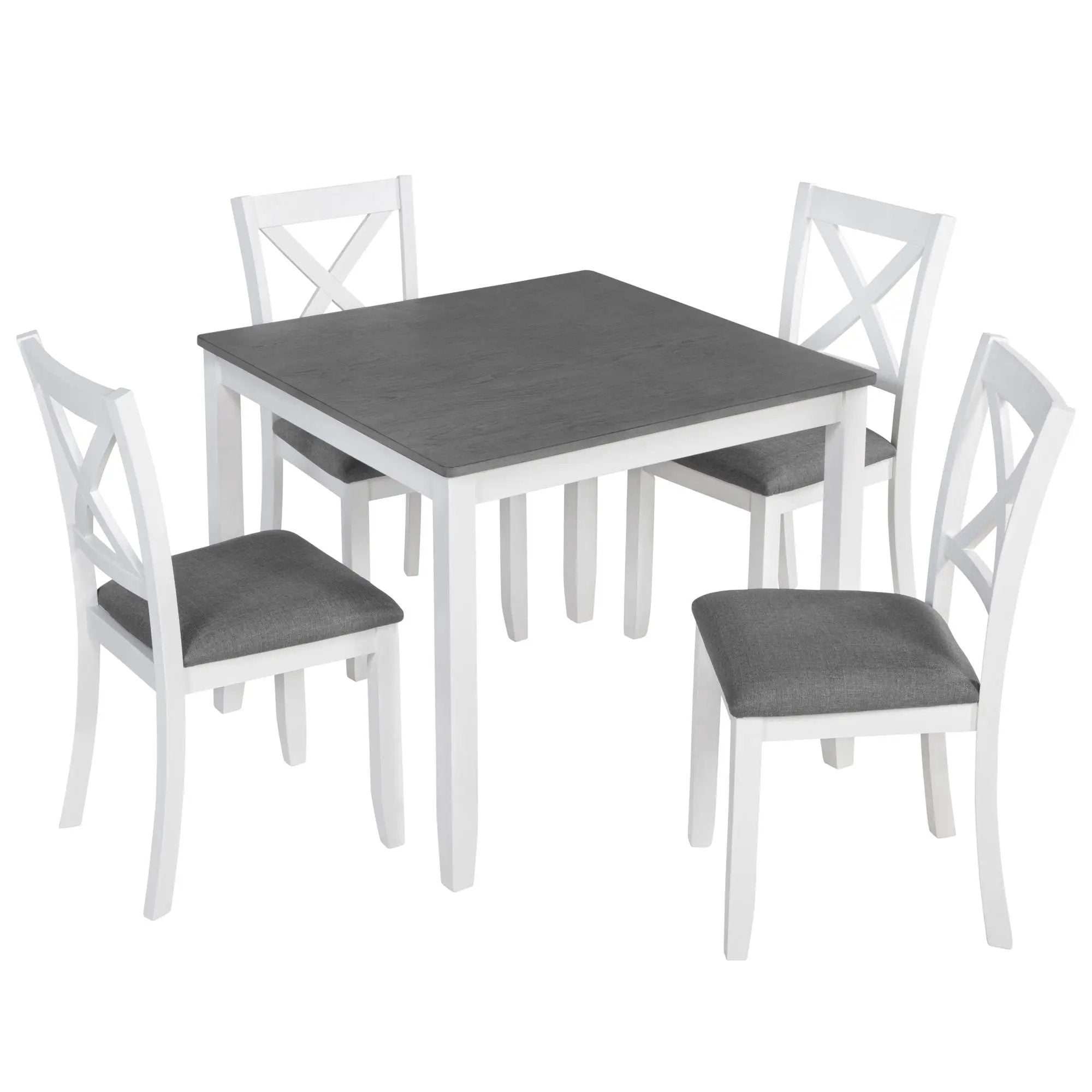 Modern Dining Table Set With Chairs For Kitchen by Unique Piece Furniture