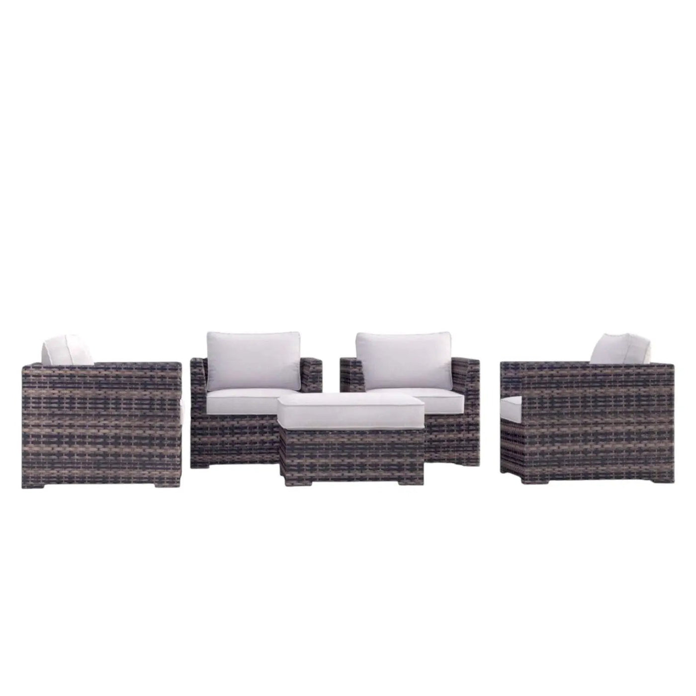 Outdoor Patio Chair Set For Patio With Foam Cushions by HouseOfZazla