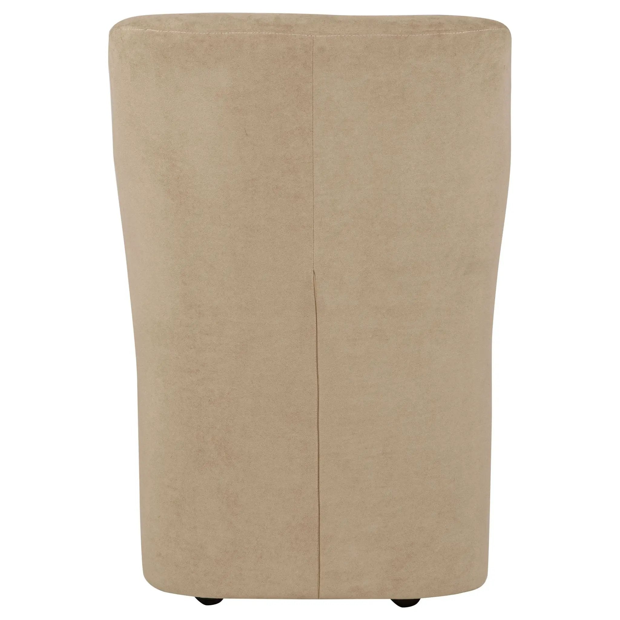 Jaelynn Upholstered Parsons Dining Side Chair Tan (Set of 2) by Unique Piece Furniture