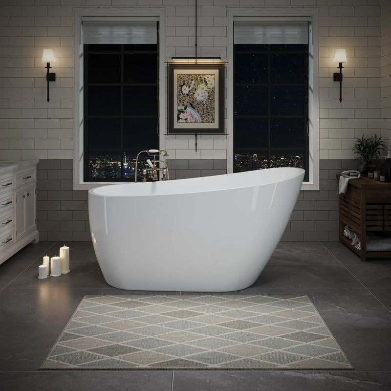 55" Acrylic Freestanding Bathtub by HouseOfZazla