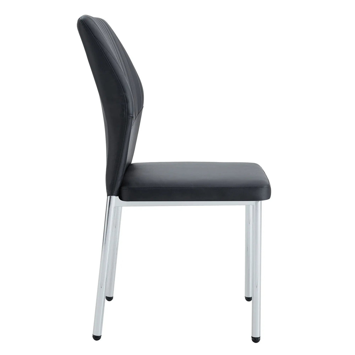 Luxury Simple High Resilience Dining Chair With Metal Legs by HouseOfZazla