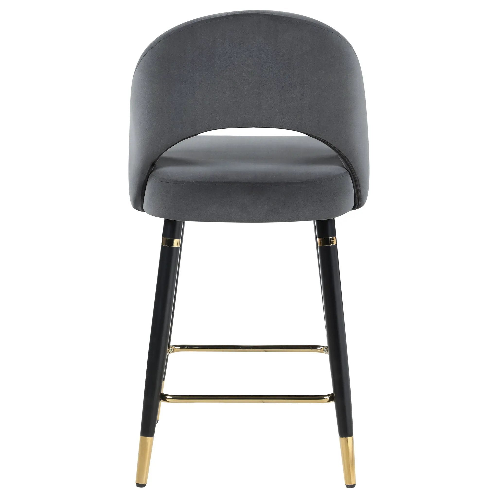 Open Back Counter Height Stools (Set of 2)