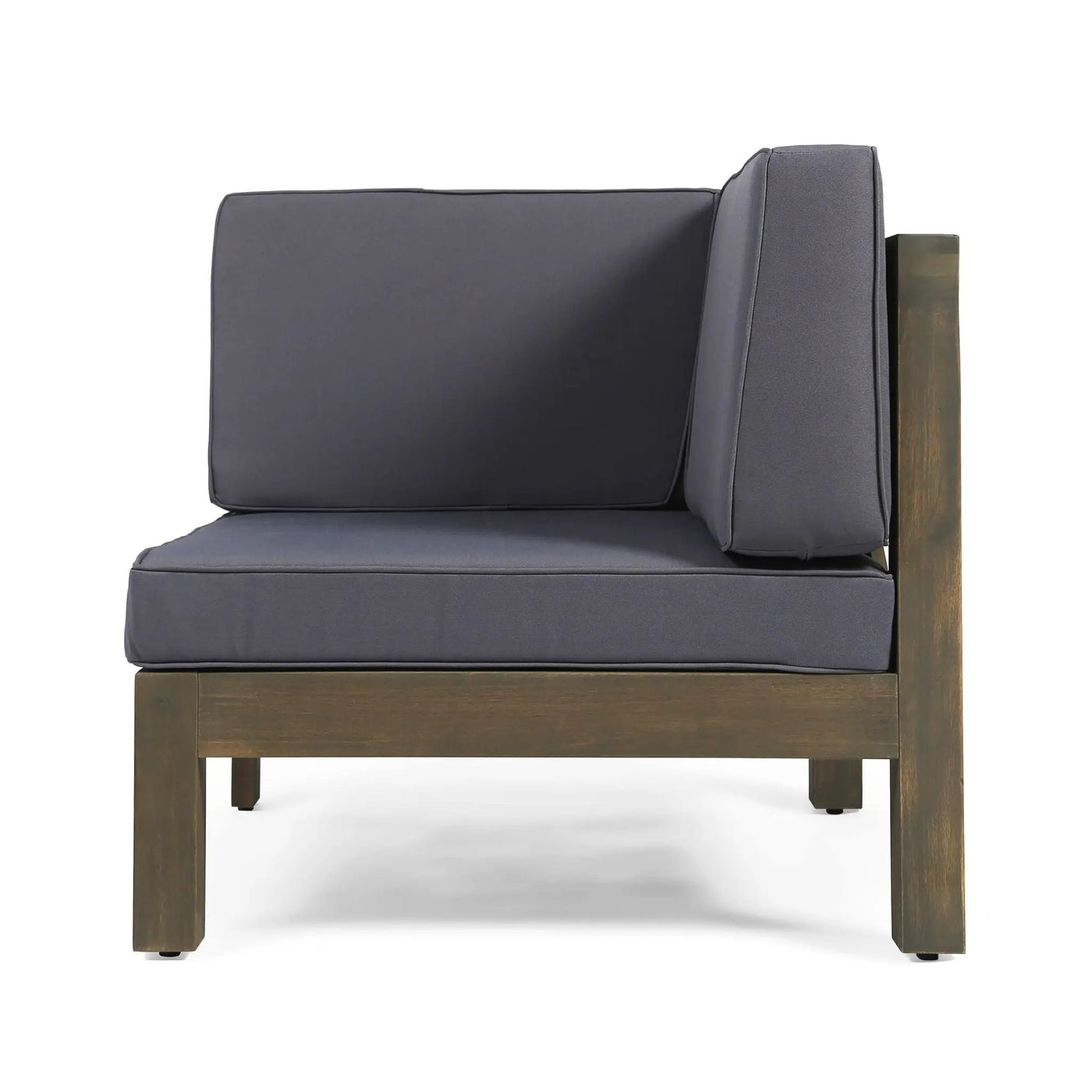 Brava X-Back 2 Seater Sectional Loveseat with Coffee Table by HouseOfZazla