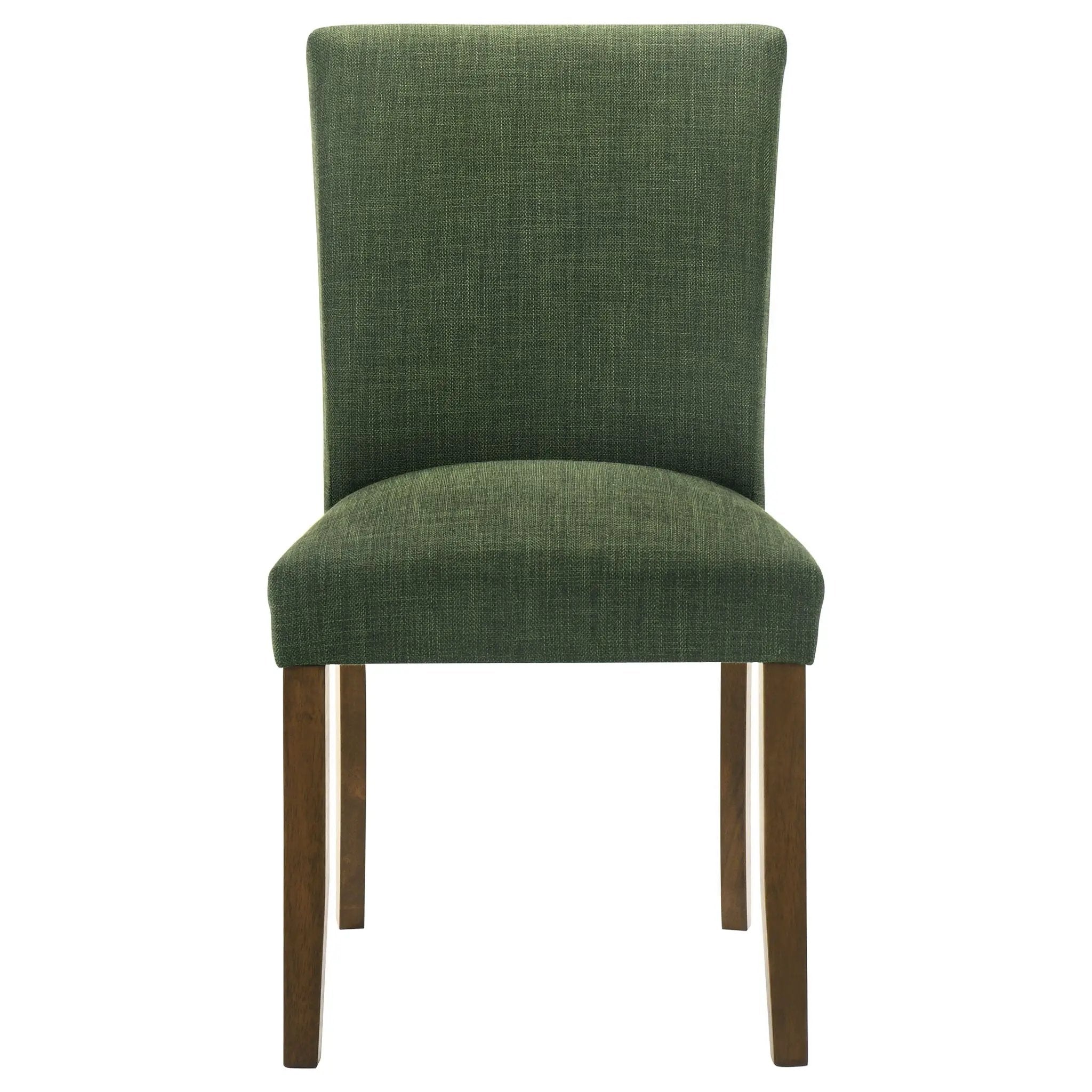Paxton Upholstered Dining Side Chair Green (Set of 2) by Unique Piece Furniture