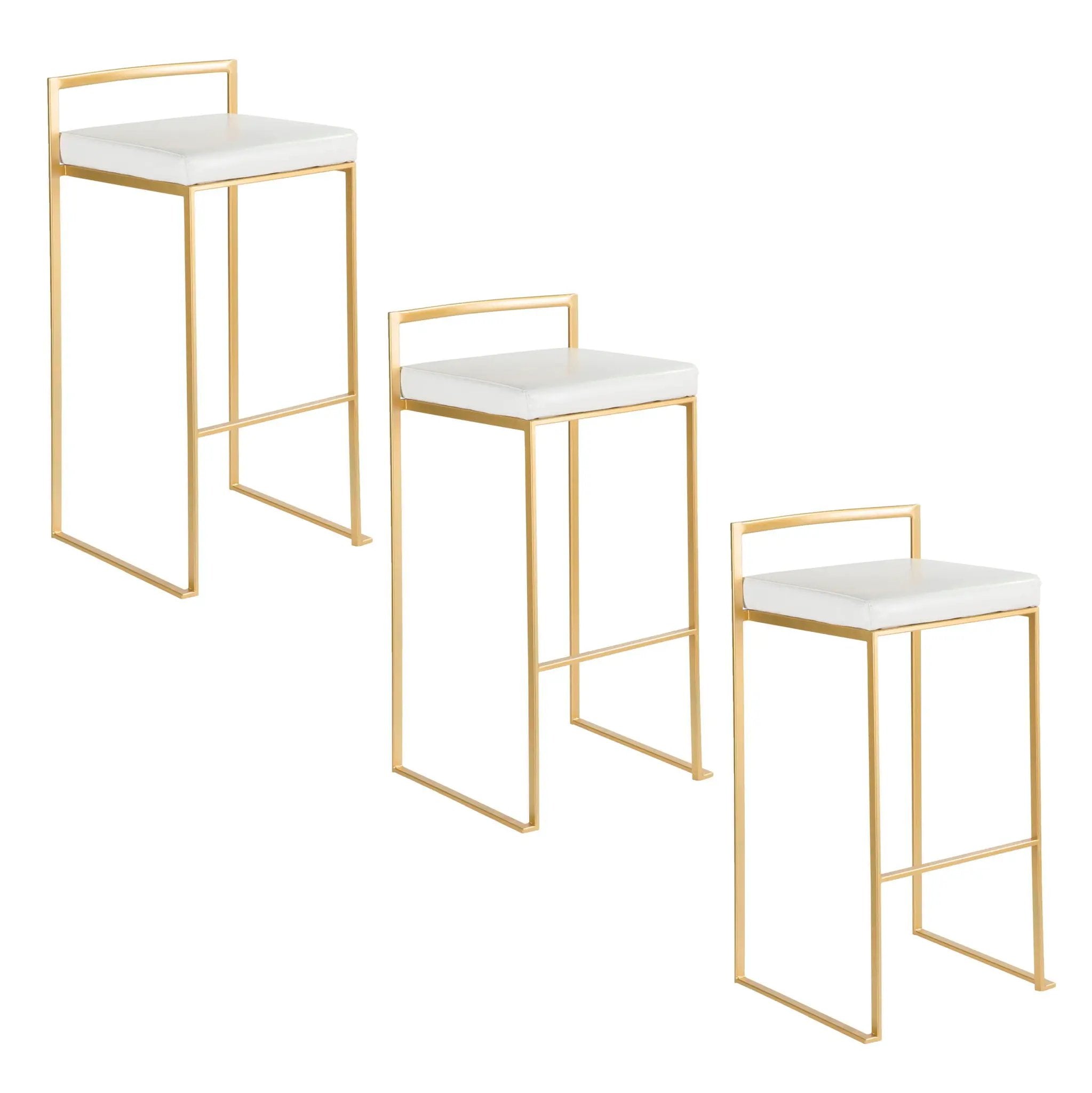 Fuji - Contemporary / Glam & Quality Construction Barstool by Unique Piece Furniture