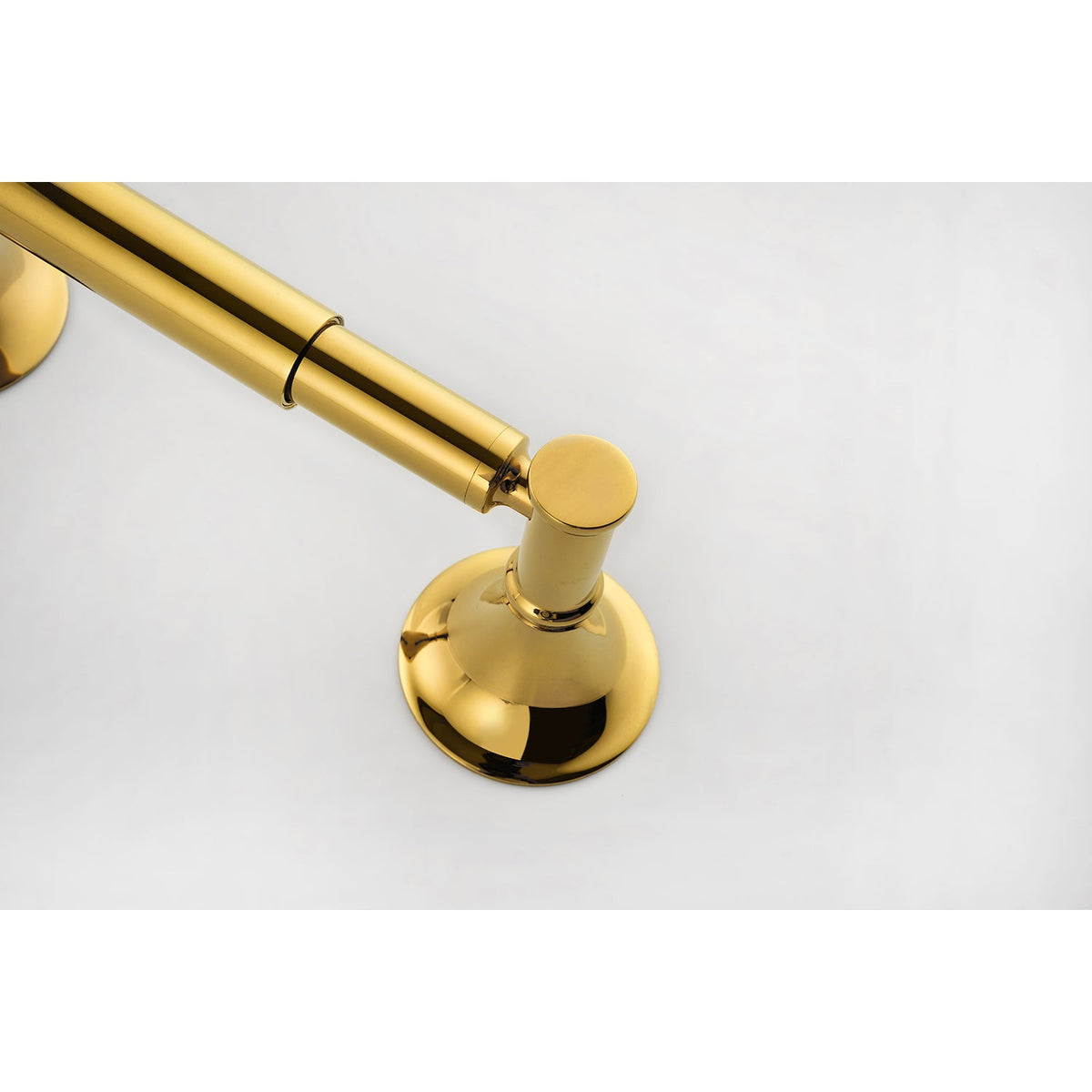 6 Piece Bathroom Accessories Set with Brass Construction - Gold, Matte Black, Brushed Gold, photo 10 of 10