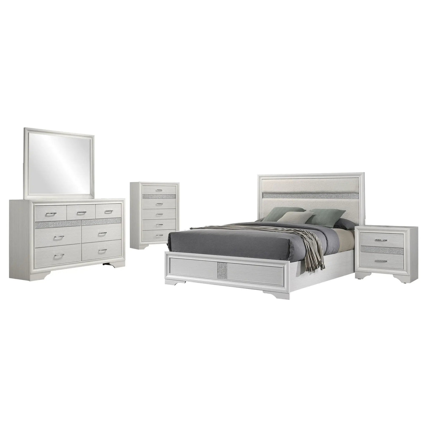 Annie - 5 Piece Bedroom Set by HouseOfZazla