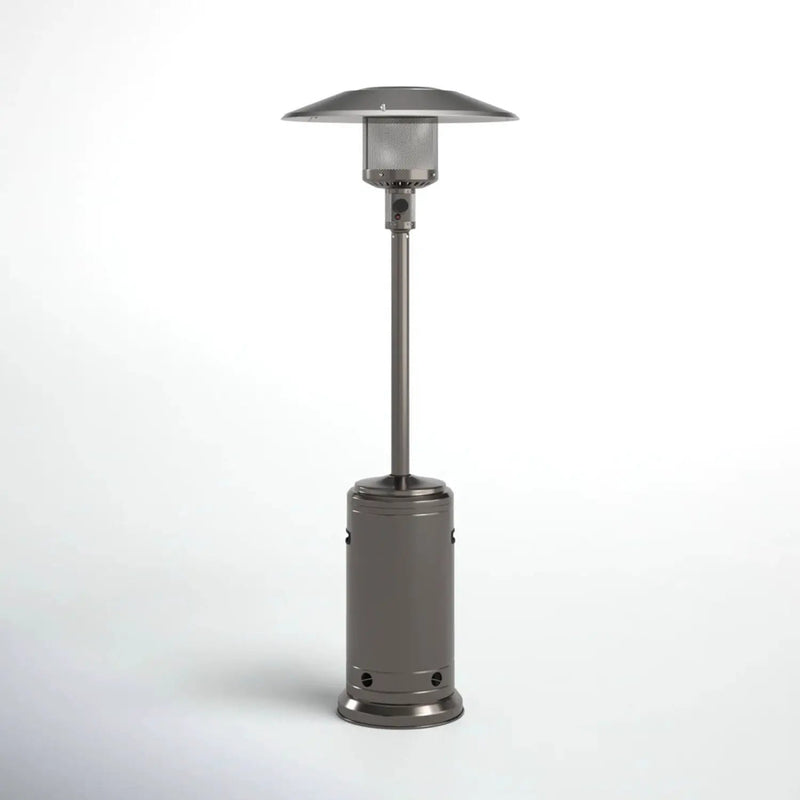 46000 Btu Propane Patio Heater - Steel Gray by HouseOfZazla