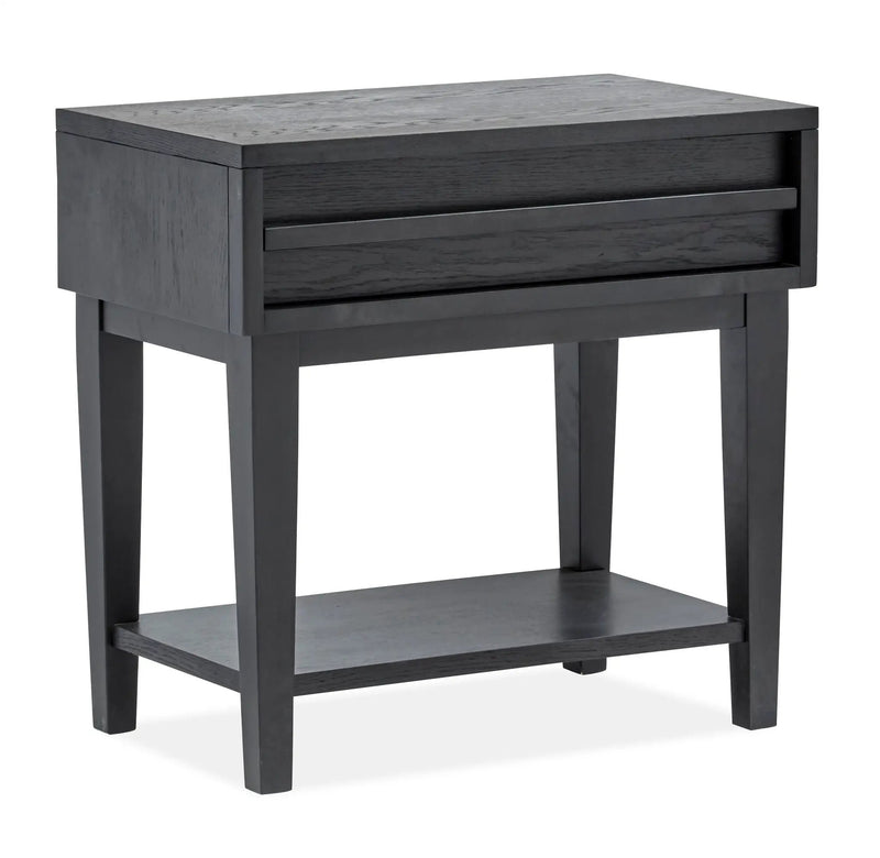 Lindon - Dark Open Nightstand - Coffee Bean by Unique Piece Furniture