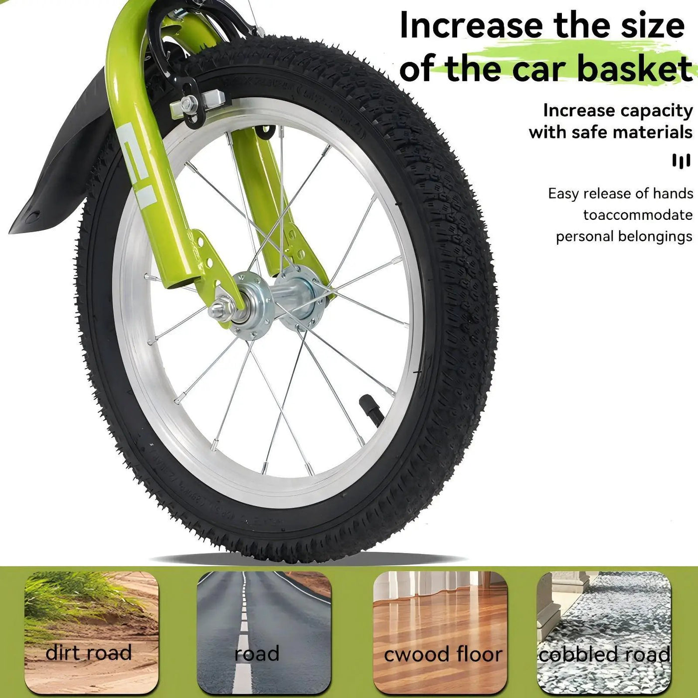 Fkznpj - 18" Sporty Kids Bike With Training Wheels And Stand Adjustable Saddle Suitable For Boys And Girls Aged 5 - 10 Years Tall Height 39 - 49" Available In A Variety Of Colors by HouseOfZazla