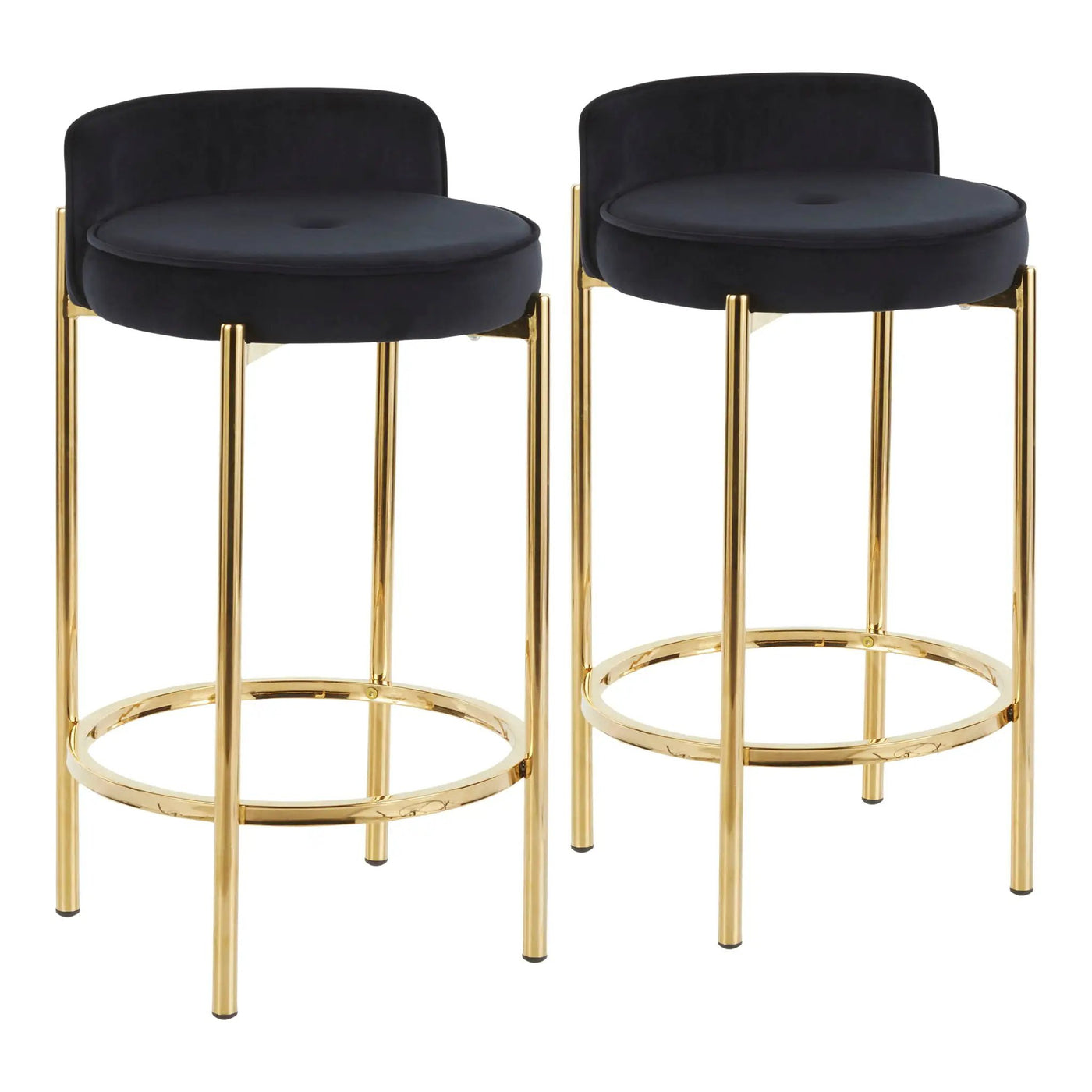 Chloe - Contemporary Counter Stool (Set of 2) by HouseOfZazla