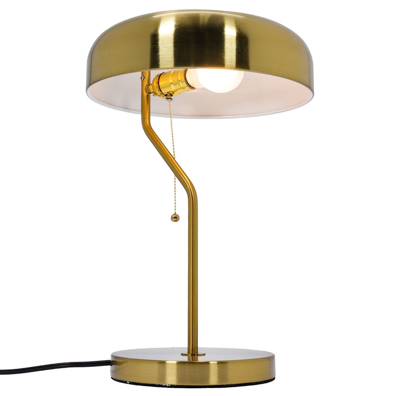 Bedside Nightstand Table Lamp - Gold by HouseOfZazla