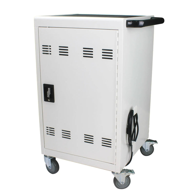 Mobile Charging Cart And Cabinet For Tablets Laptops 30 Device With Combination Lock by HouseOfZazla