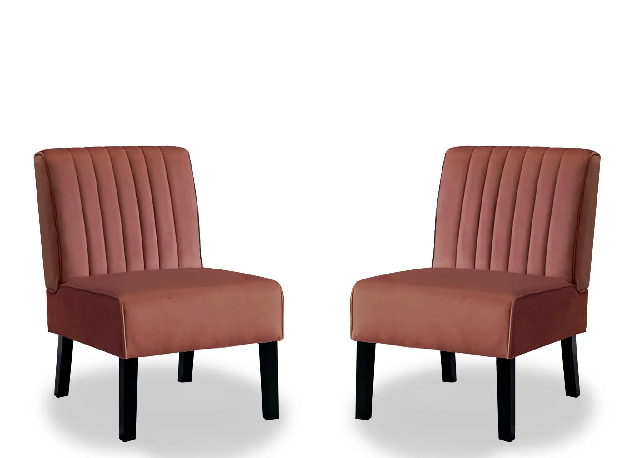 Reese - Mid-Century Modern Accent Chairs With Minimalist Design (Set of 2) by HouseOfZazla