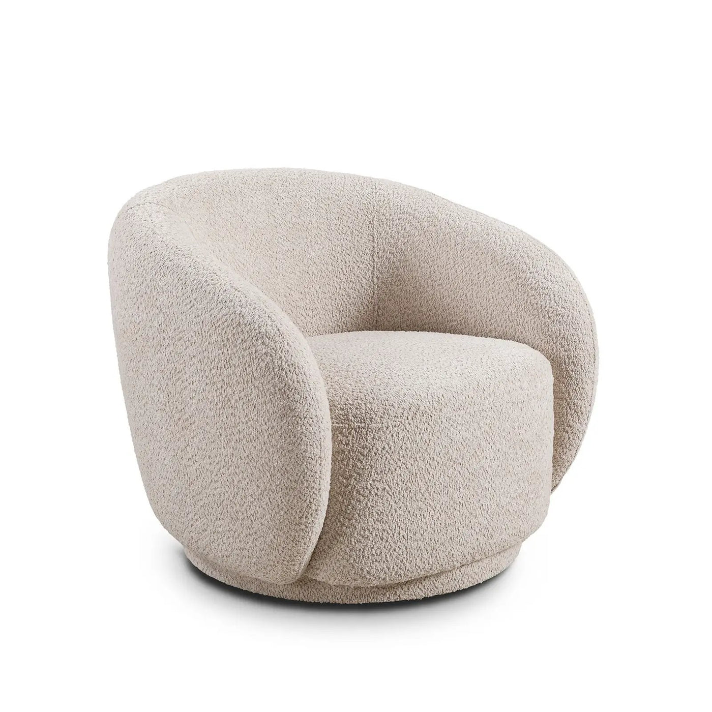 Swivel Accent Upholstered Barrel Chair by HouseOfZazla