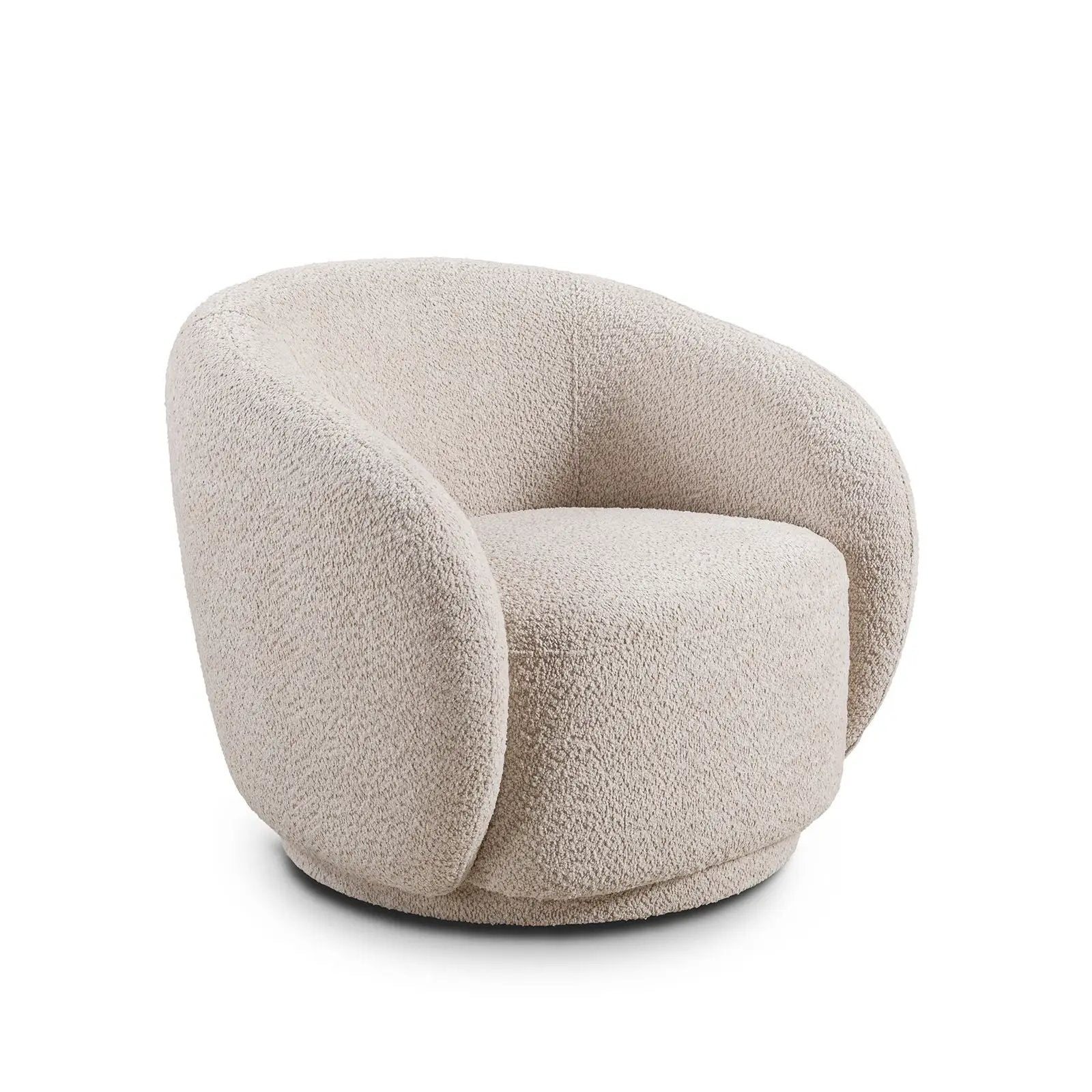 Swivel Accent Upholstered Barrel Chair by HouseOfZazla