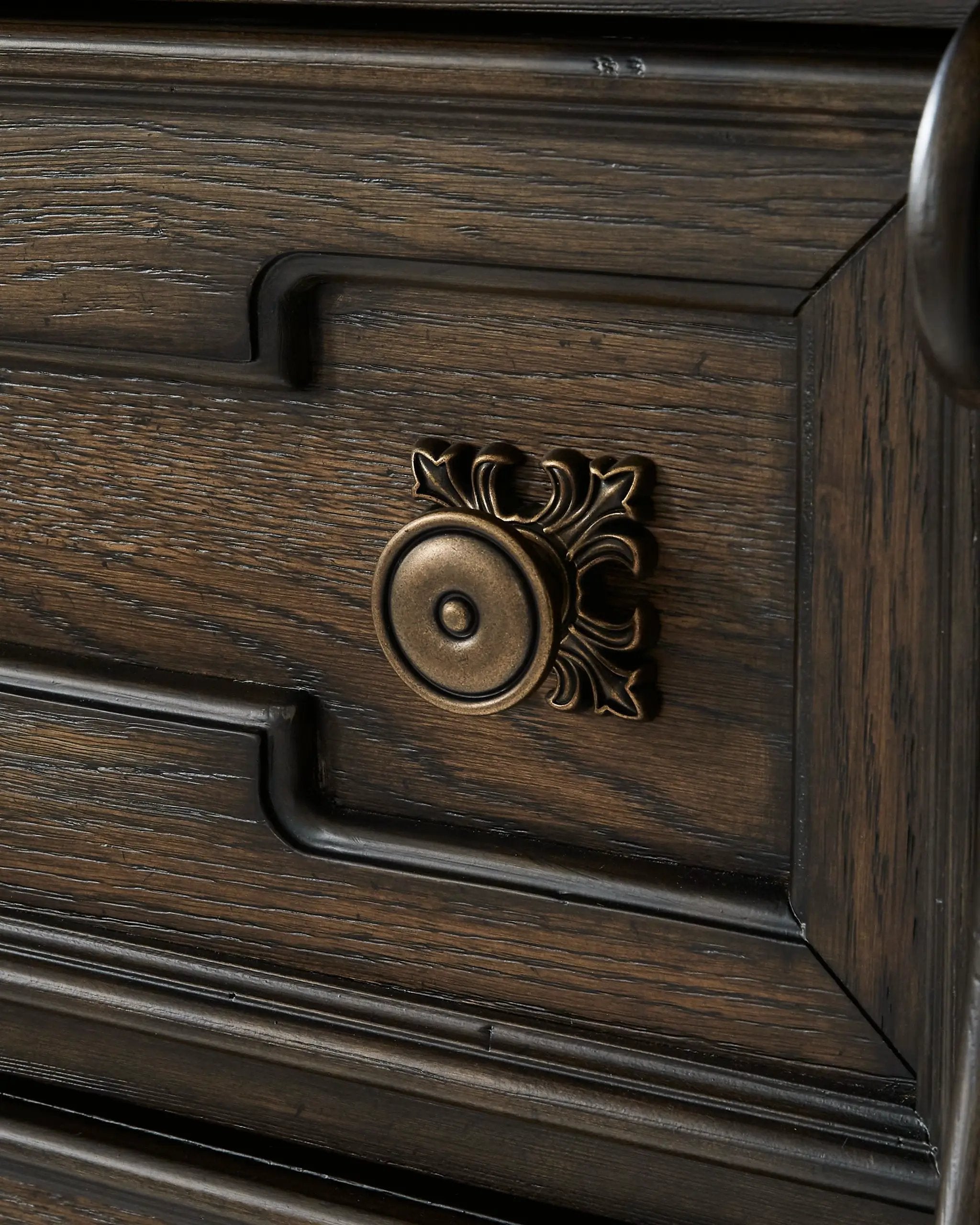 Maylee - Dresser And Mirror - Dark Brown by Unique Piece Furniture