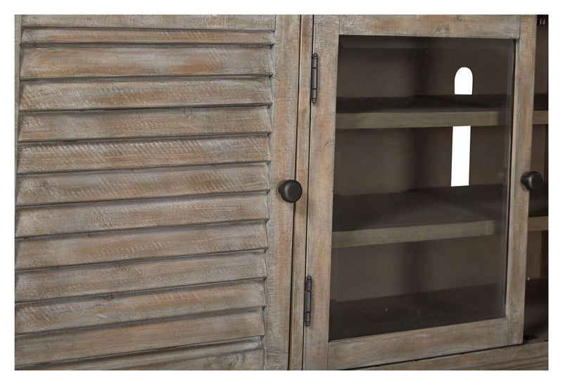 Calistoga - Rustic Entertainment Console - Dovetail Gray, photo 3 of 4