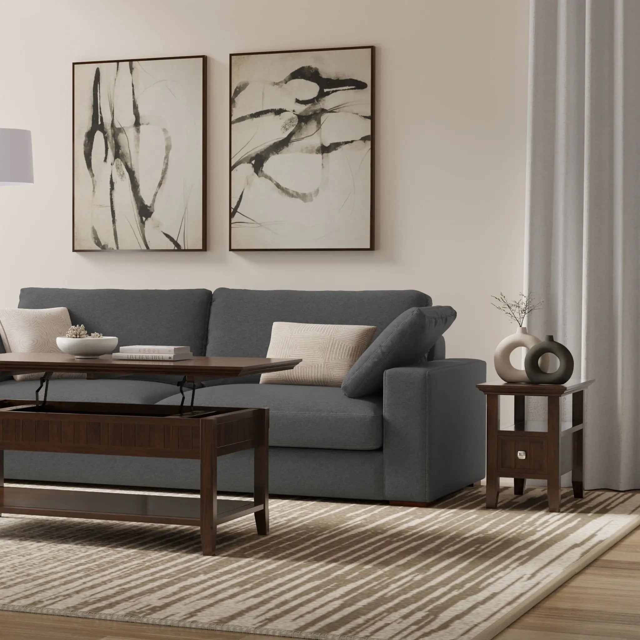 Acadian - End Table With Drawer by Unique Piece Furniture