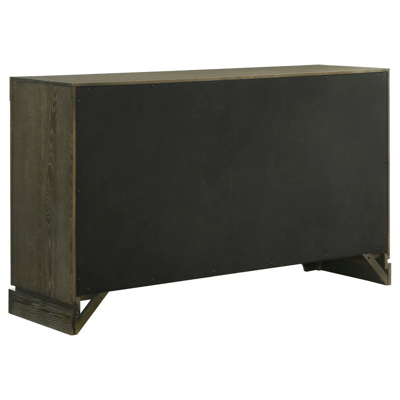 Gran Park 6-drawer Dresser Cabinet Dark Cocoa by Unique Piece Furniture
