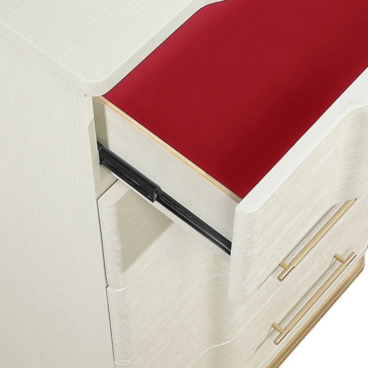 Lexington - 5 Drawer Chest - Beige by HouseOfZazla