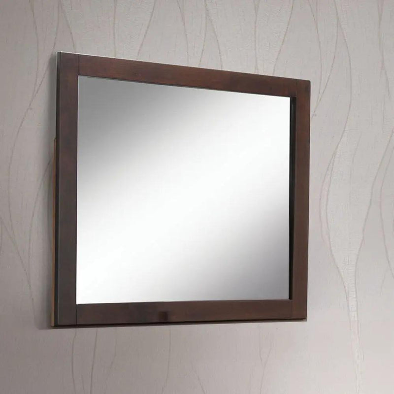 Oberreit - Mirror - Walnut by Unique Piece Furniture