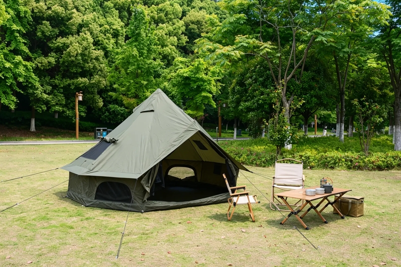 Oxford Bell Tent for Family Camping by HouseOfZazla