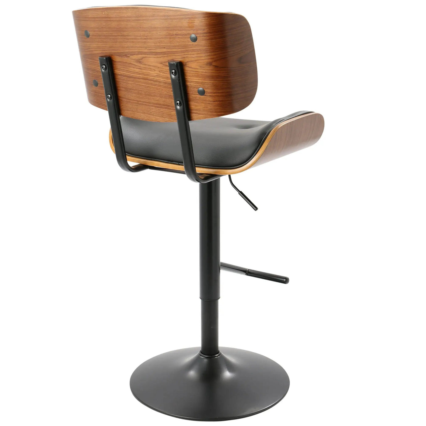 Lombardi - Mid Century Modern Adjustable Barstool by HouseOfZazla