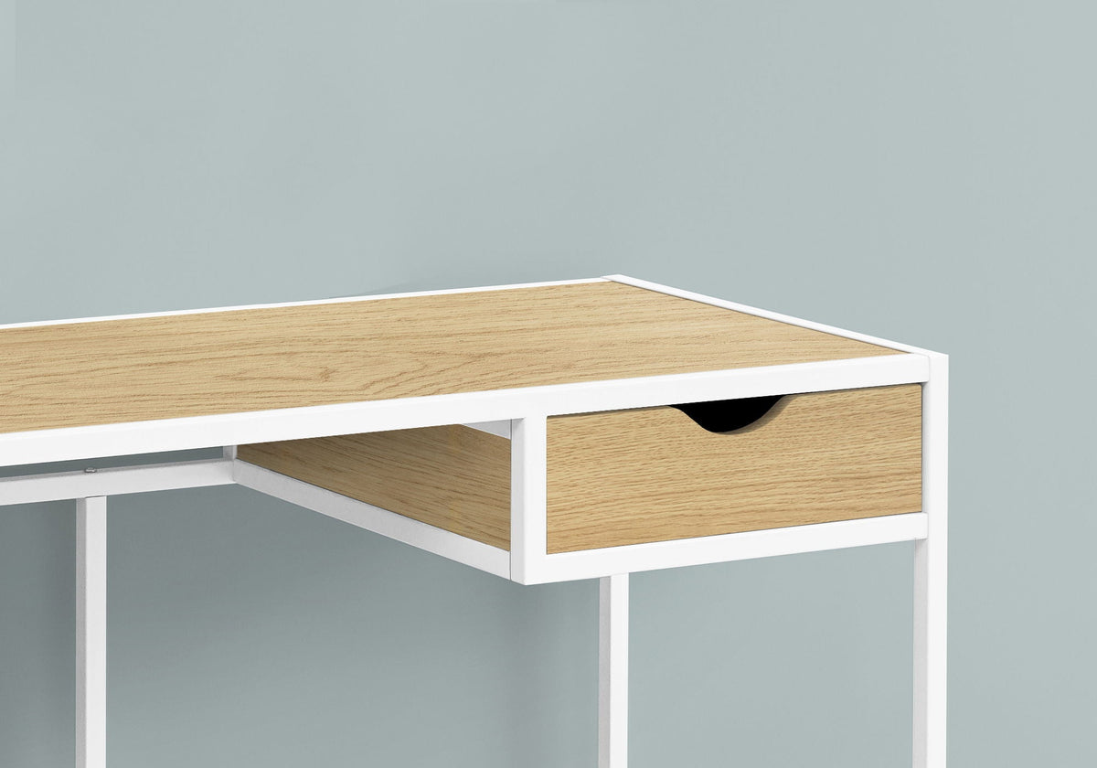 Modern Computer Desk with Storage Drawer - Multiple Colors, photo 11 of 16