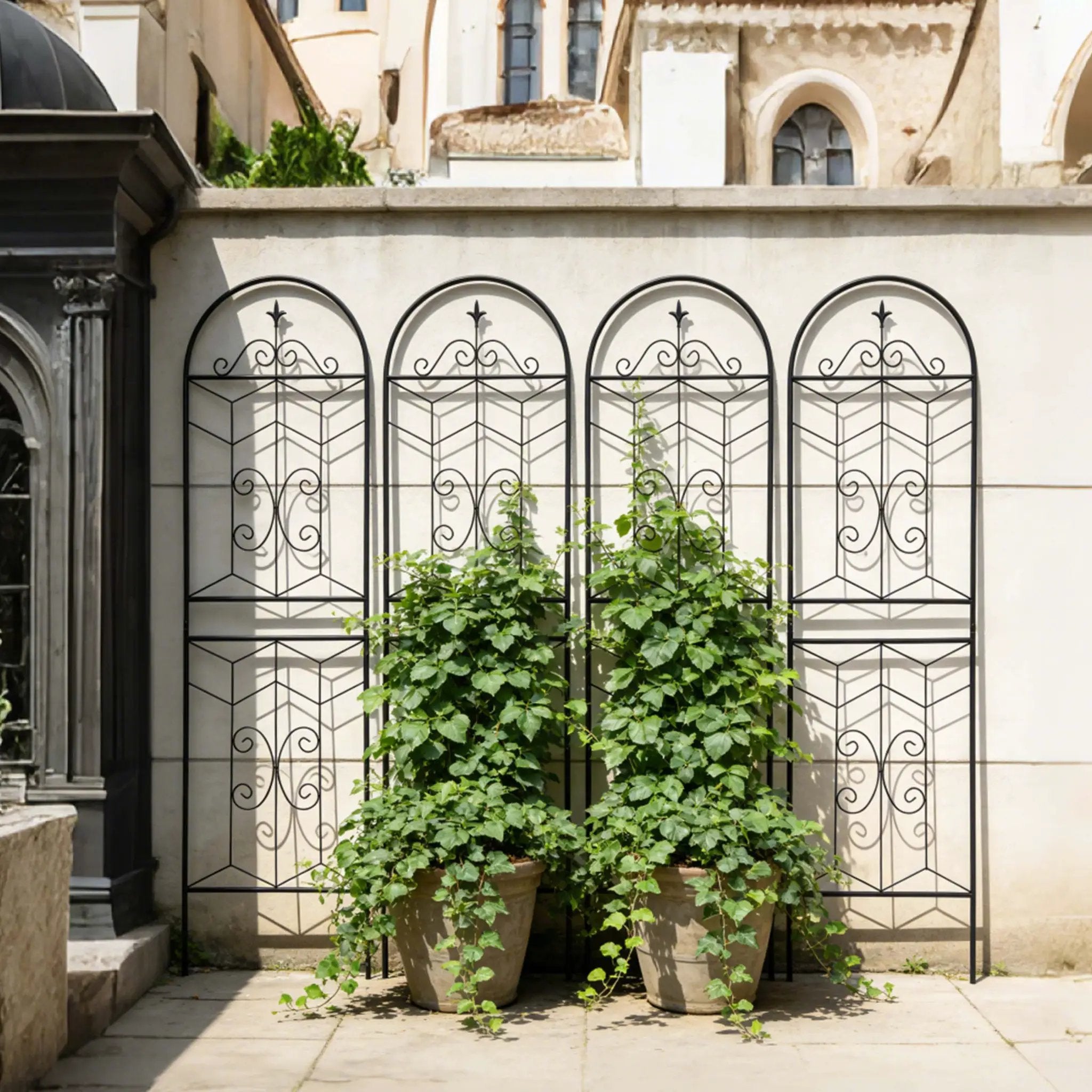 4 Pack Metal Garden Trellis by HouseOfZazla