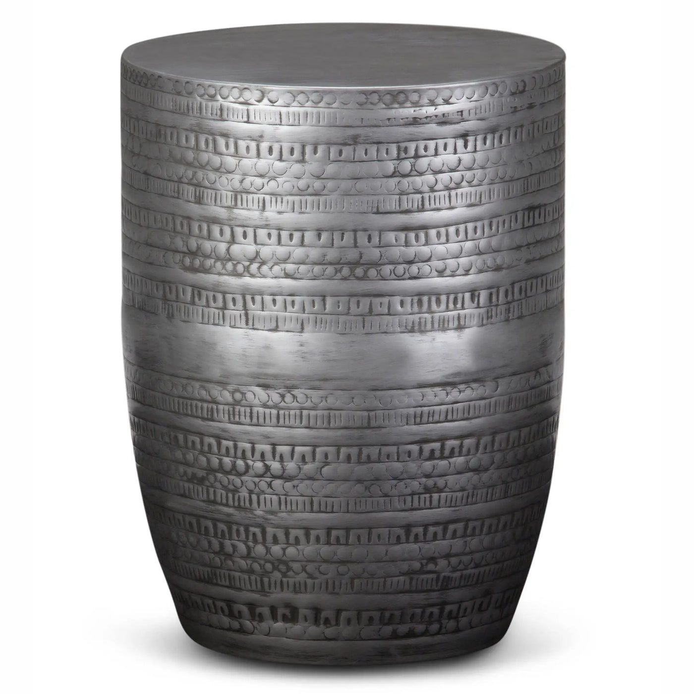 Johnsen - Handcrafted Large Metal Accent Table by HouseOfZazla