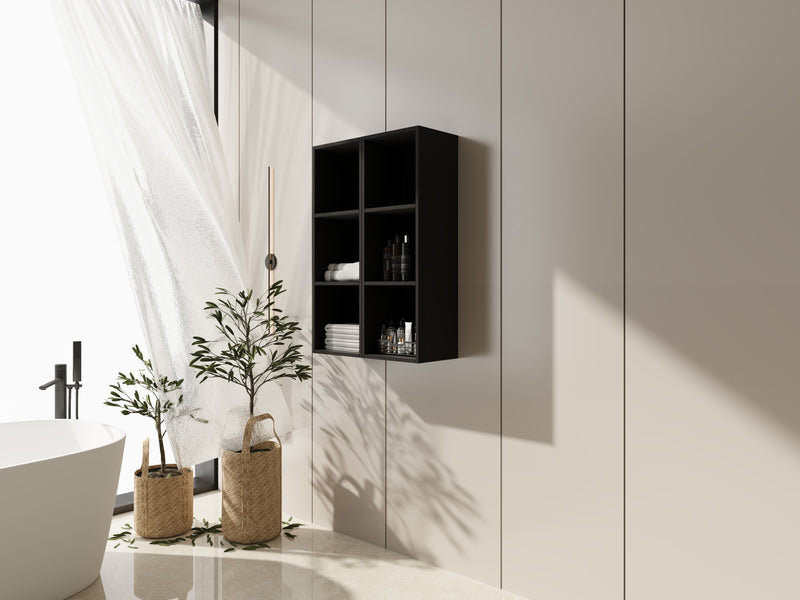 24 Inch Wall Mounted Storage Shelves Combination by HouseOfZazla