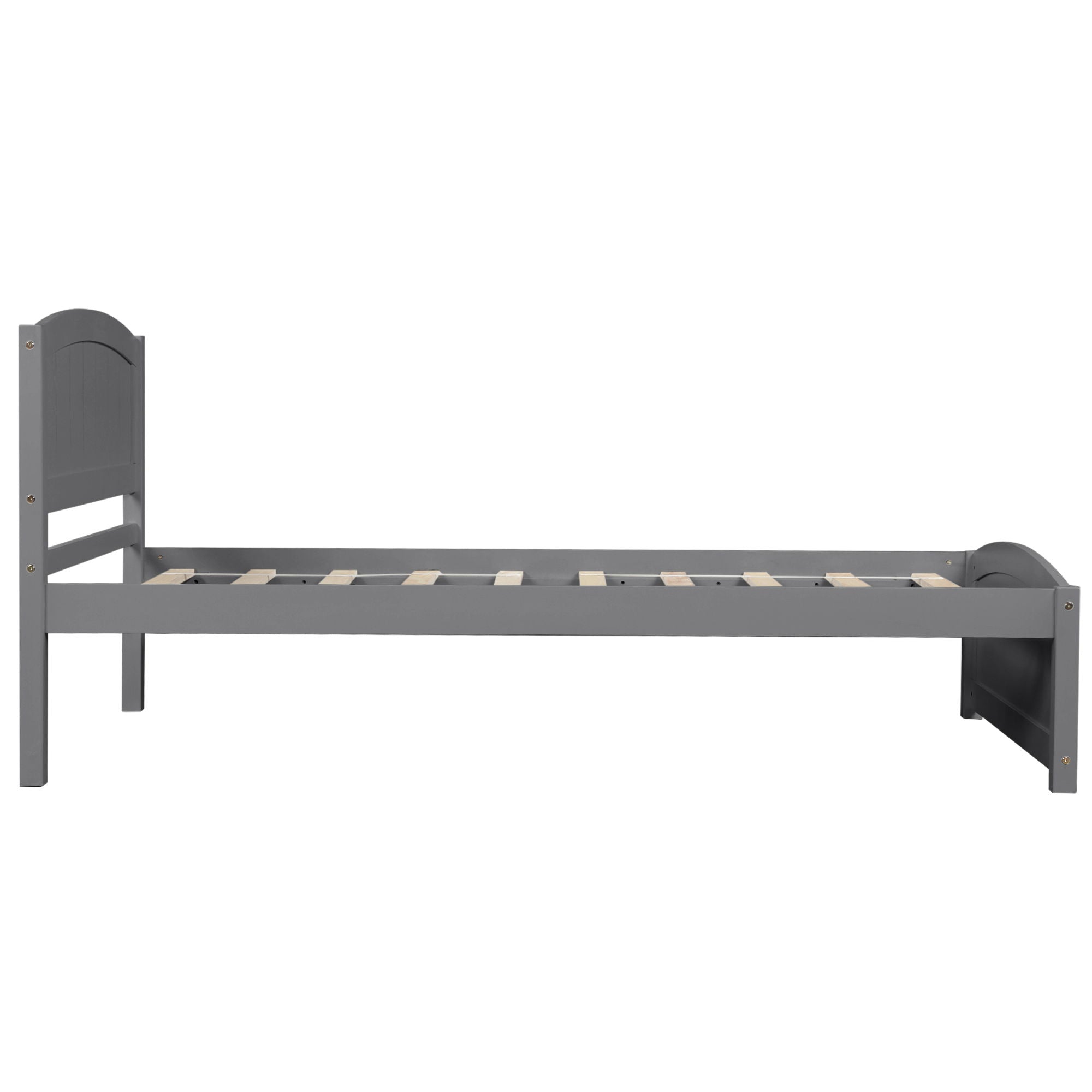 Platform Bed & Headboard, Footboard And Wood Slat Support by HouseOfZazla