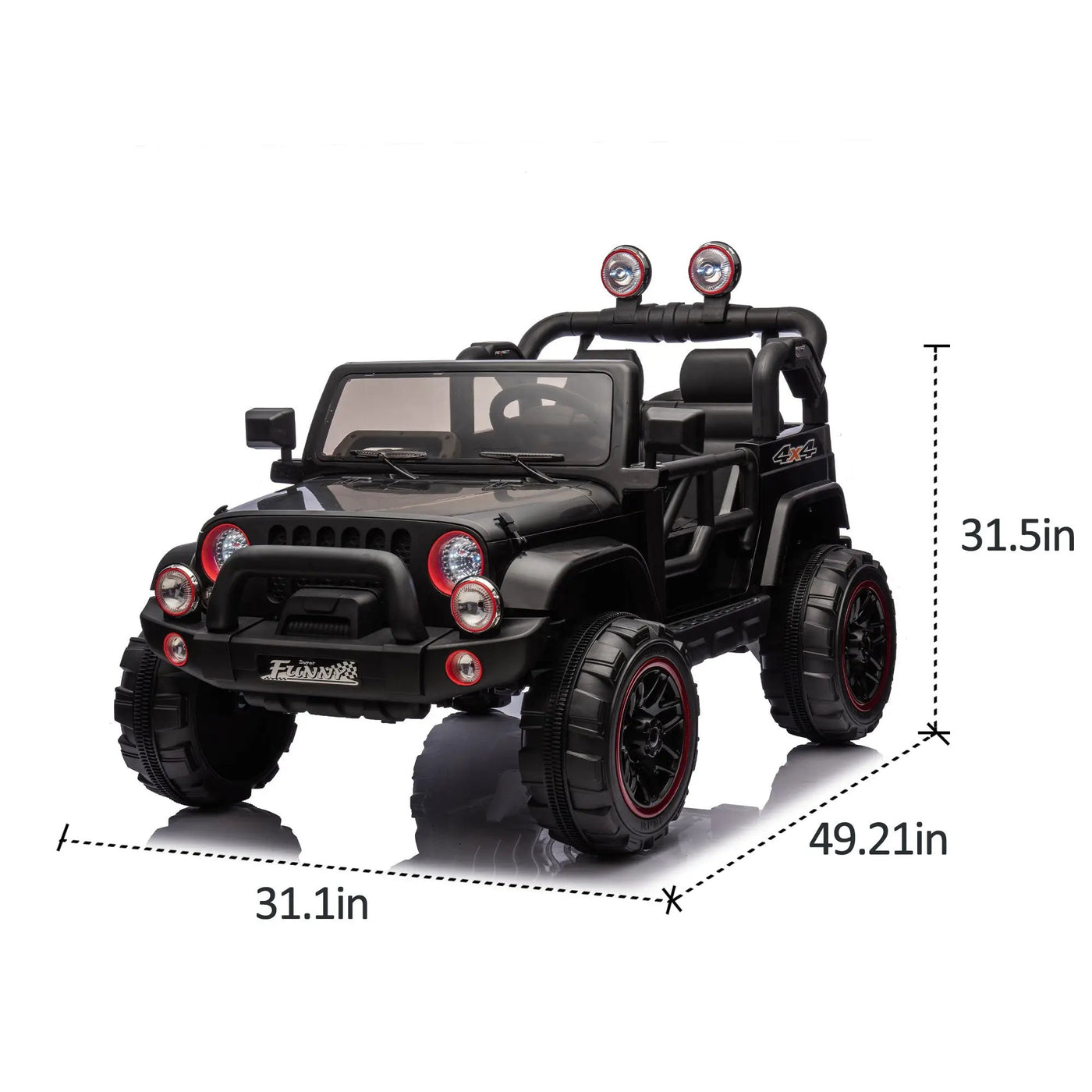 24V Kids Ride-On Electric Car with Parental Control by HouseOfZazla