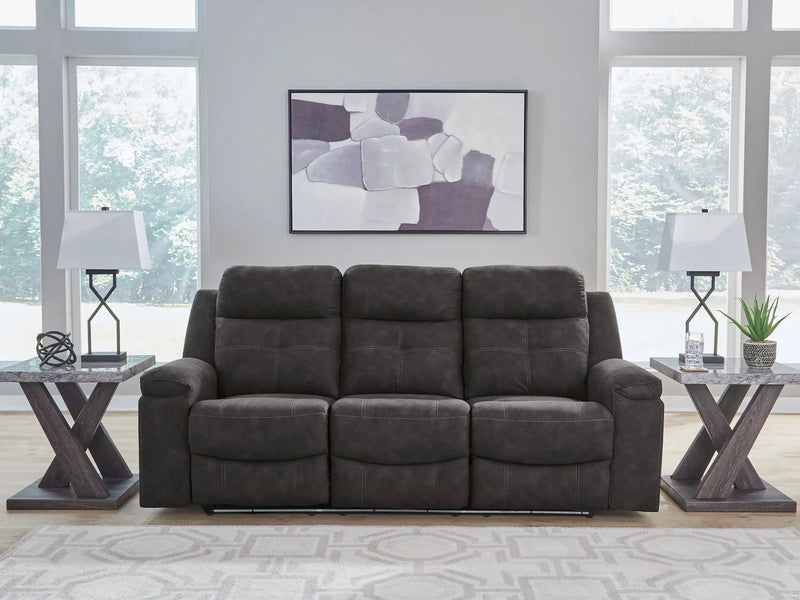 Brysonview - Reclining Sofa - Charcoal by Unique Piece Furniture