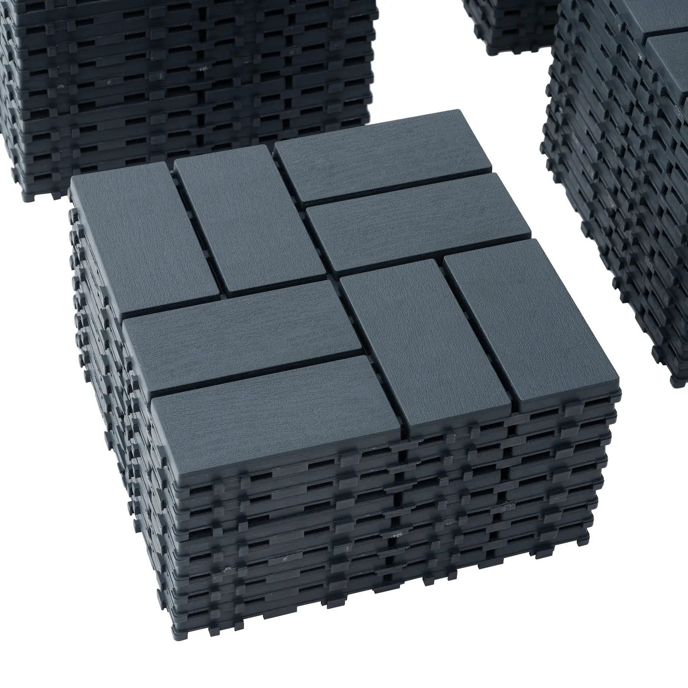 Interlocking Deck Tiles, 44 Pack by HouseOfZazla