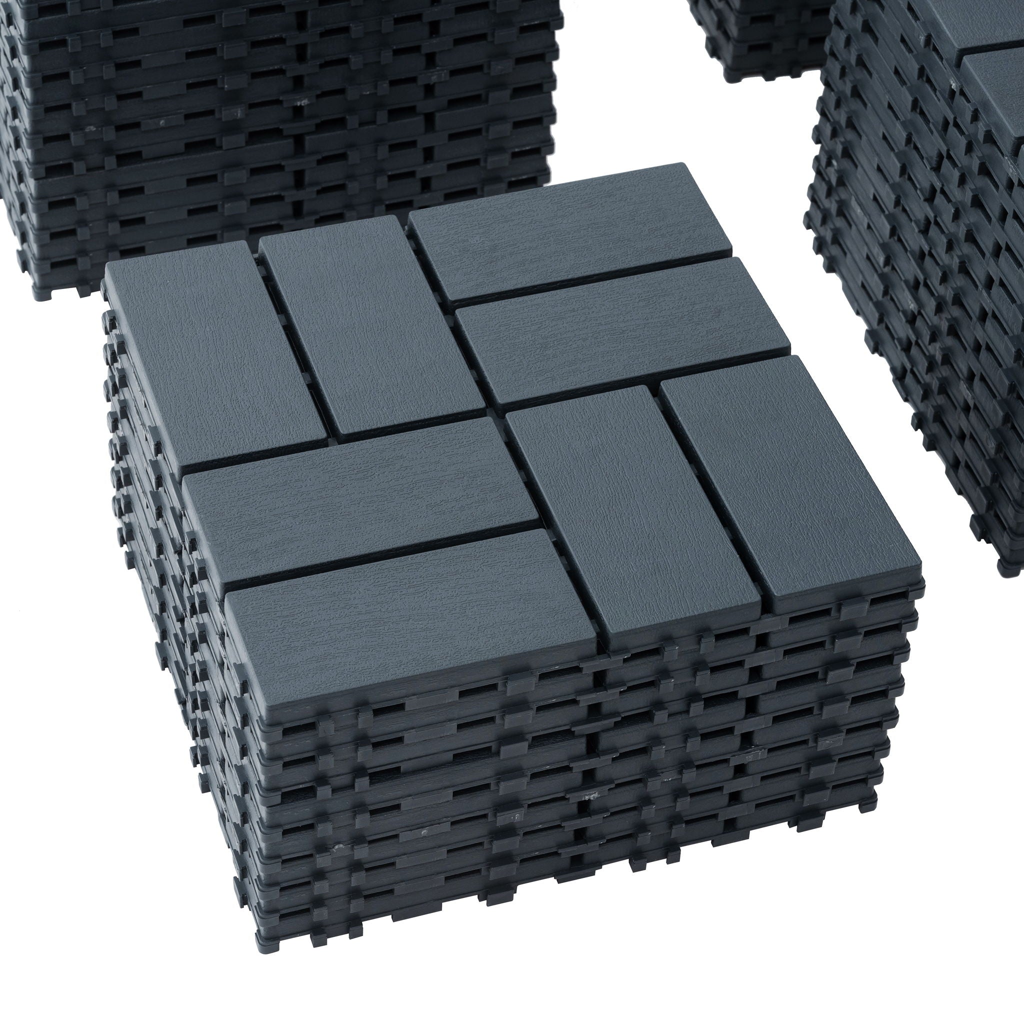 Interlocking Deck Tiles, 44 Pack by HouseOfZazla