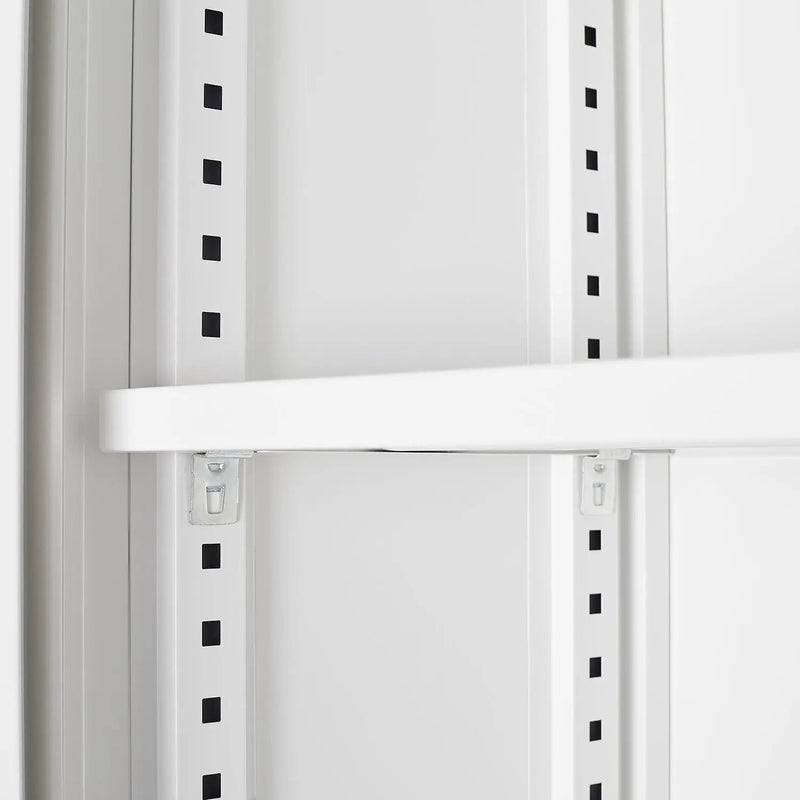 Metal Storage Cabinet With Locking Doors And Adjustable Shelf, Folding Filing Storage Cabinet, Folding Storage Locker Cabinet For Home Office, School, Garage by HouseOfZazla