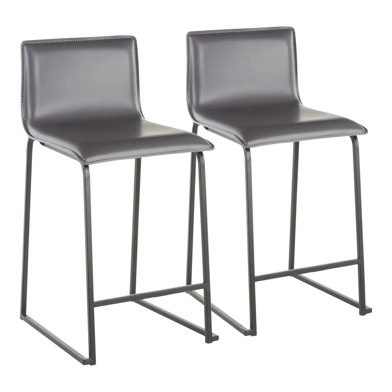 Mara - Upholstered Contemporary Counter Stool (Set of 2) by Unique Piece Furniture