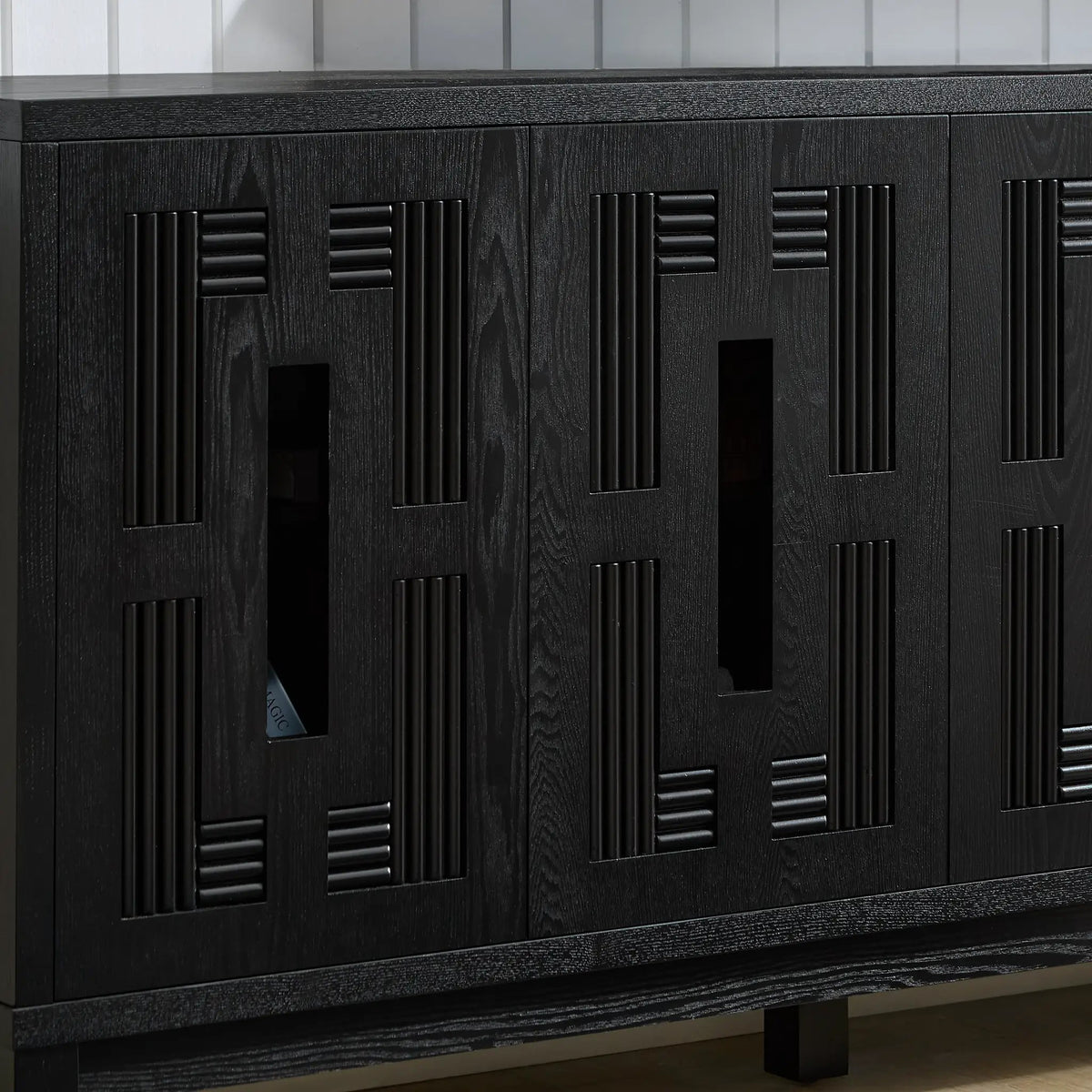 60.7" Mid Century Modern Sideboard Buffet Cabinet by HouseOfZazla