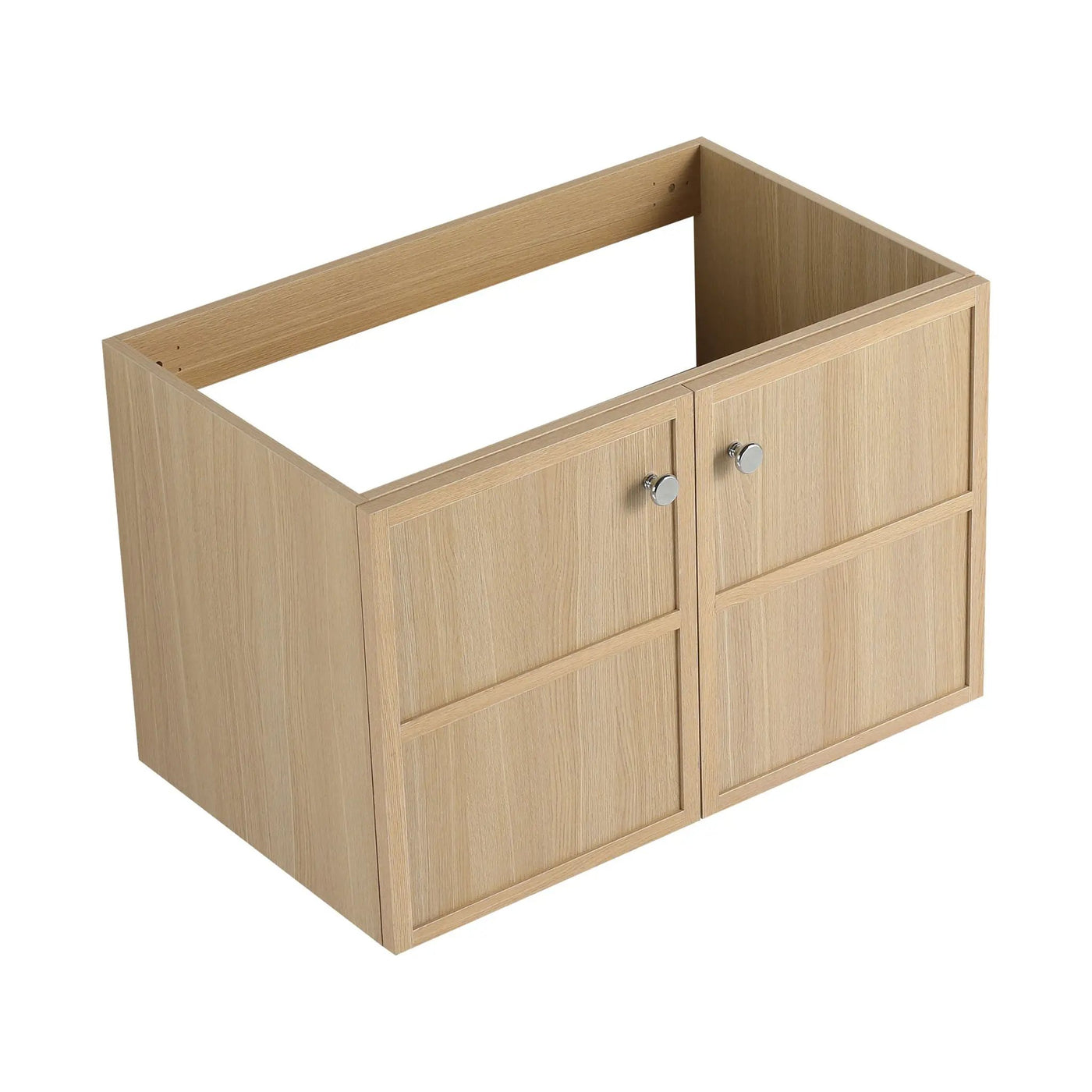 Modern Wall Mounted Bathroom Vanity With Soft Closing Doors by HouseOfZazla