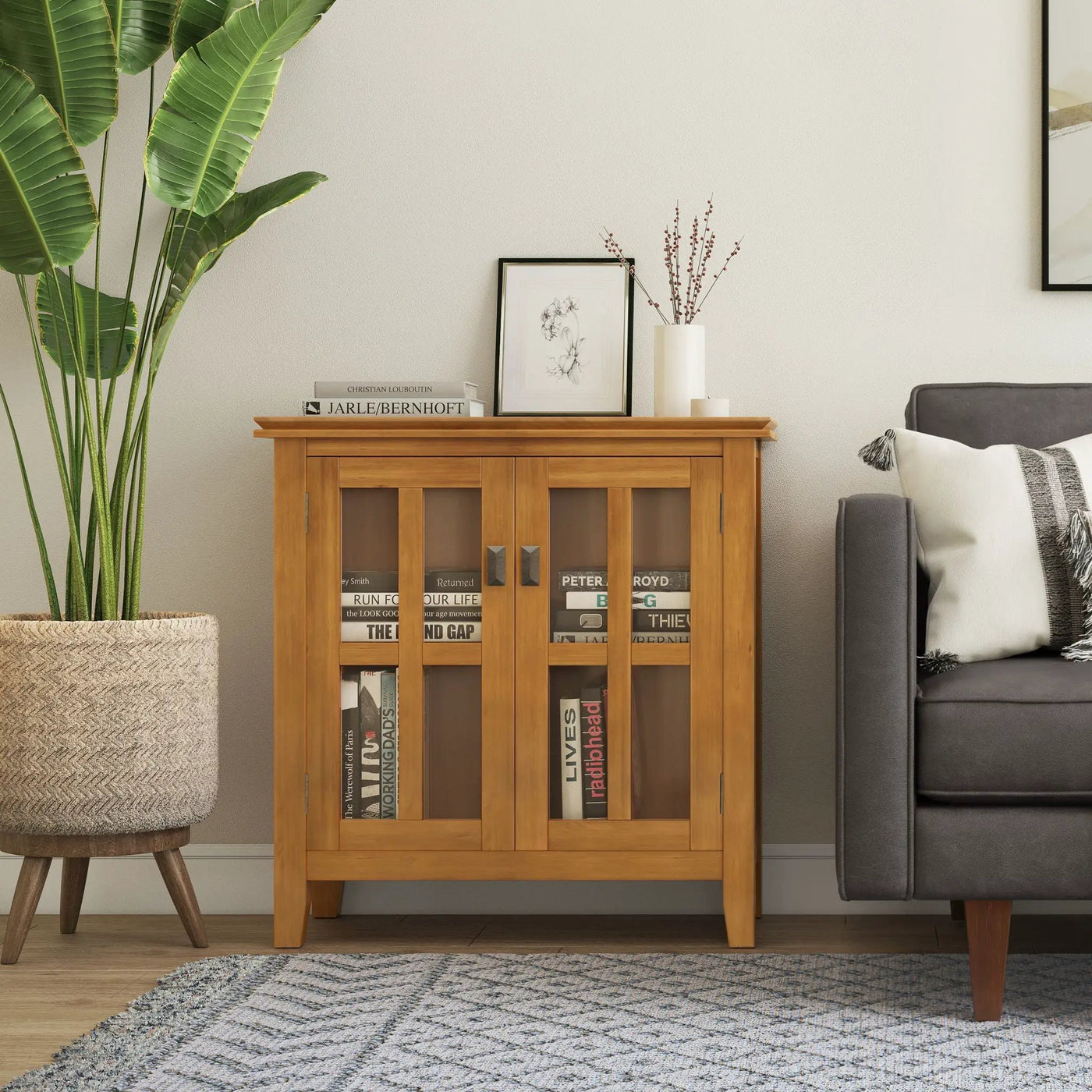 Artisan - Low Storage Cabinet & 2 Doors by HouseOfZazla