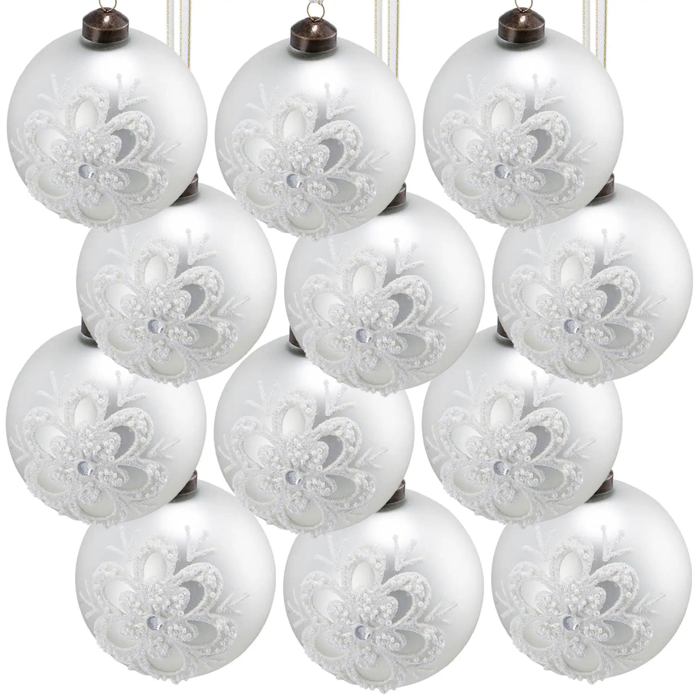 Christmas Ball Ornaments, Hanging Ball Christmas Tree For Holiday Decorations by Unique Piece Furniture