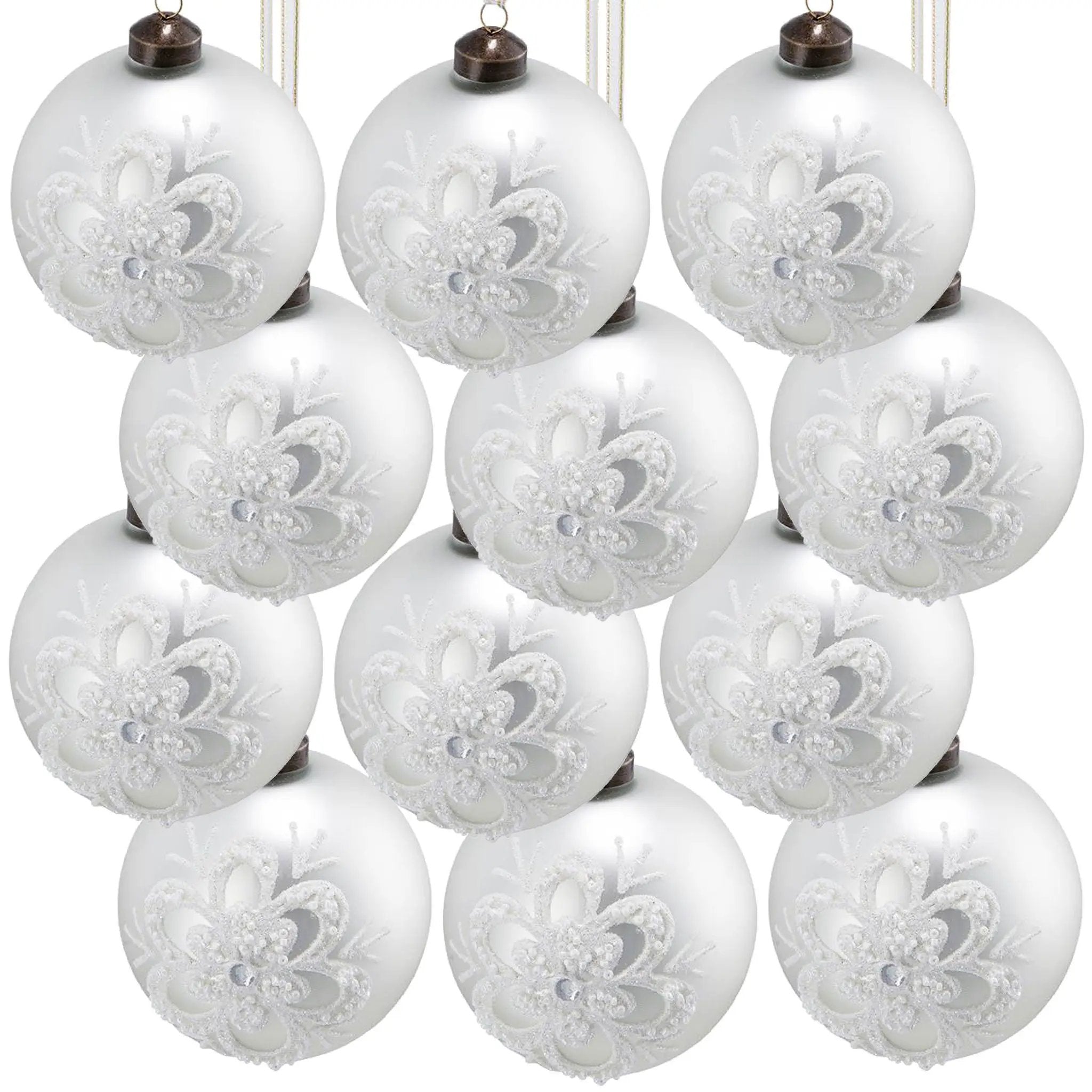 Christmas Ball Ornaments, Hanging Ball Christmas Tree For Holiday Decorations by Unique Piece Furniture
